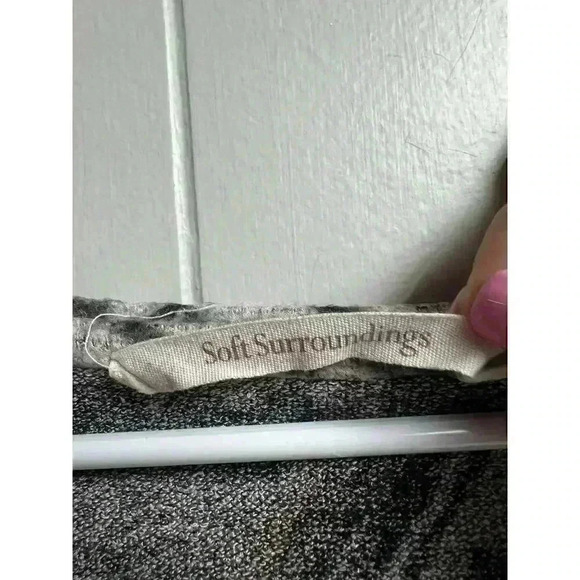 Soft Surroundings Daybreak Women's Top Long Sleeve Stripe Knit Multicolor Medium - Picture 2 of 9